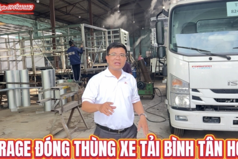  Garage đóng thùng xe tải tại TpHồ Chí Minh, Hãy xem để có quyết định đóng thùng xe tải cho chính xác