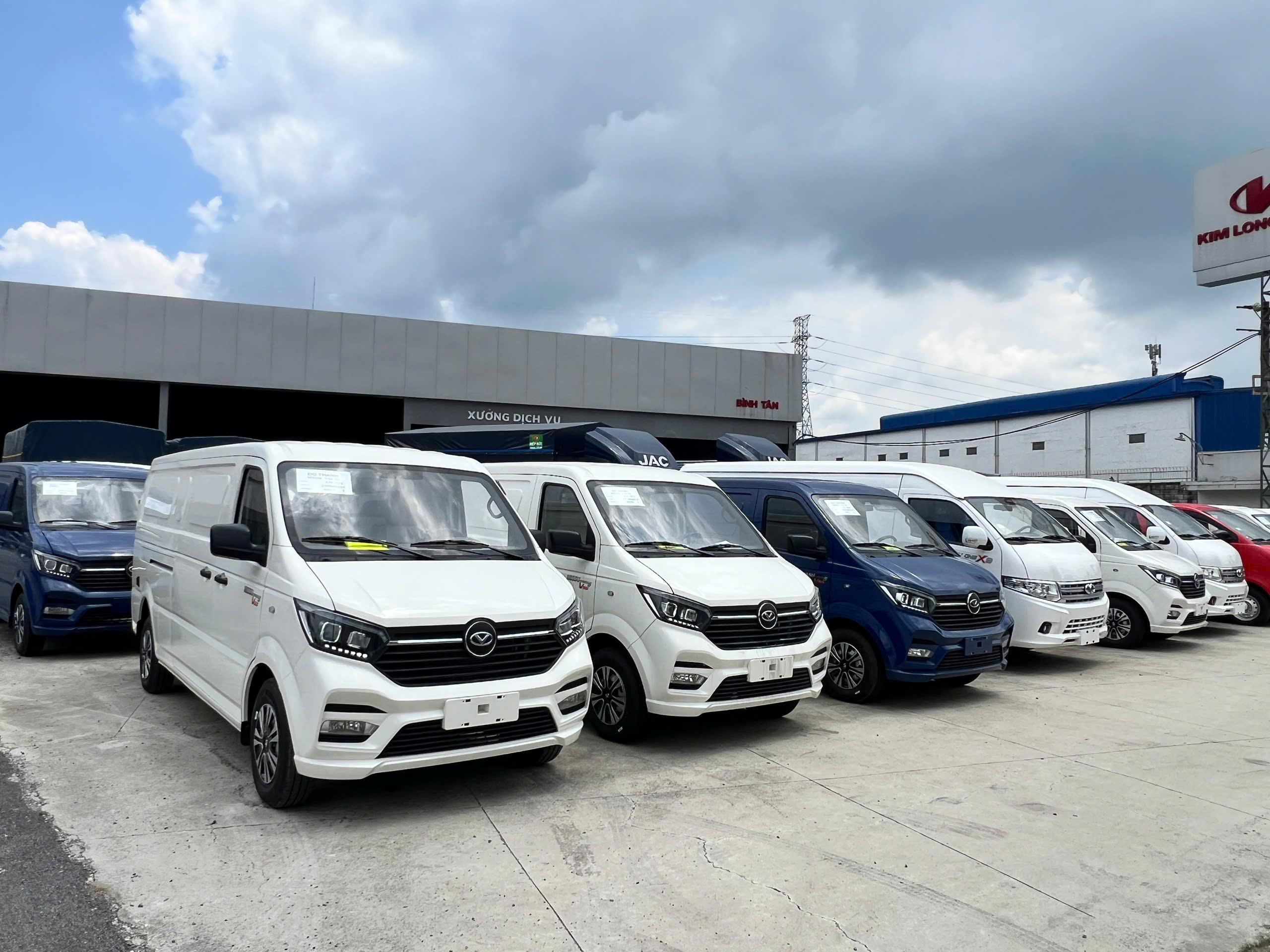 Showroom xe Van Missu V65 Miền Nam
