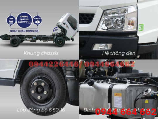 Đánh Giá Chi Tiết Xe Tải DOTHANH IZ62M: Vua Tải Trong Phân Khúc 3.5 Tấn