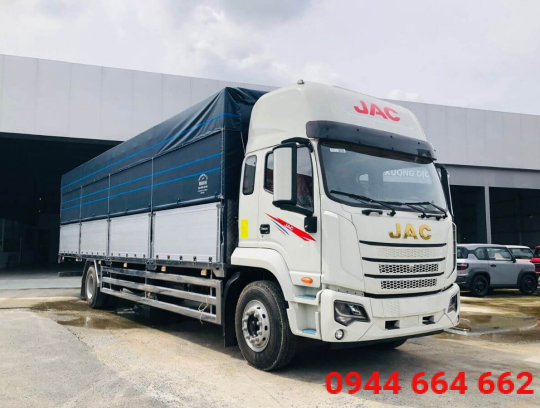 Xe Tải 8 tấn JAC Dawos Nhập khẩu Thùng Bạt Bửng Nhôm Inox 10m 